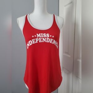 Arizona jeans red top